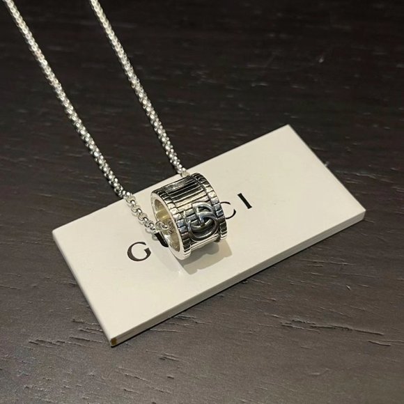 Gucci do old transport ring necklace - Picture 2 of 8